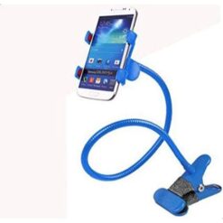 Βάση στήριξης κινητού για γραφείο με μεταλλικό κλιπ Lazy Bracket Mπλε