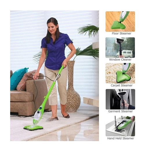Ατμοκαθαριστής H2O Steam MOP x5 1300W G for Gadget