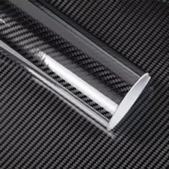 Διακοσμητική Αυτοκόλλητη Ταινία 5D Fiber Vinyl Carbon – Ρολό 152×300cm – Μαύρο