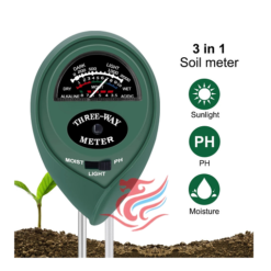 Μετρητής ακριβείας Ph & υγρασίας εδάφους για φυτά Soil Meter