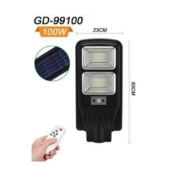 Αδιάβροχος ηλιακός προβολέας LED 100W 10000mAh με τηλεχειριστήριο GD-99100