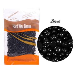 Hard Wax Beans Ζεστό Αποτριχωτικό Κερί σε Σταγόνες 100gr σε Μαύρο Χρώμα