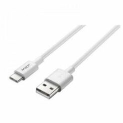 Treqa CA-8433 Type C USB Data And Charging Cable 3.1A 2m Λευκό