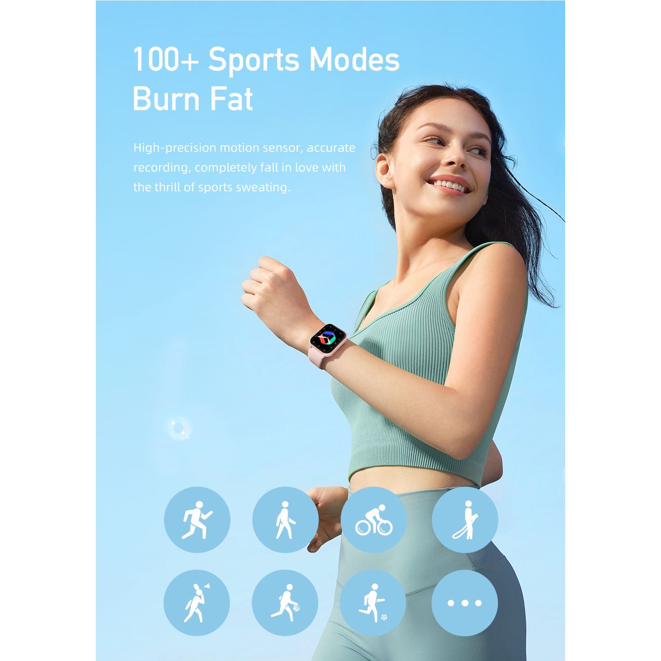 Happy sports smart online watch t80