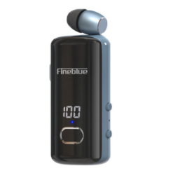 Fineblue F580 In-ear Bluetooth Handsfree Ακουστικό Μπλε