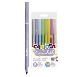 ΜΑΡΚΑΔΟΡΟΙ CARIOCA PASTEL 8 ΧΡΩΜΑΤΩΝ  Carioca 43032