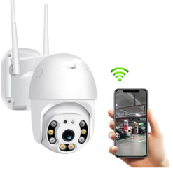 Αδιάβροχη κάμερα ασφαλείας εξωτερικού χώρου Wi-Fi 1080p Full HD Q-SX923 Andowl