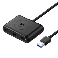 Hub USB 3.0 UGREEN CR113 Μαύρο 20291