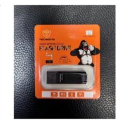 Technovo 16GB USB 3.0 Stick Μαύρο
