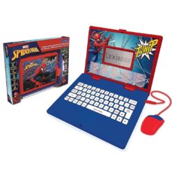 Lexibook Εκπαιδευτικό Δίγλωσσο Laptop Spiderman για Εκμάθηση Αγγλικών/Γαλλικών