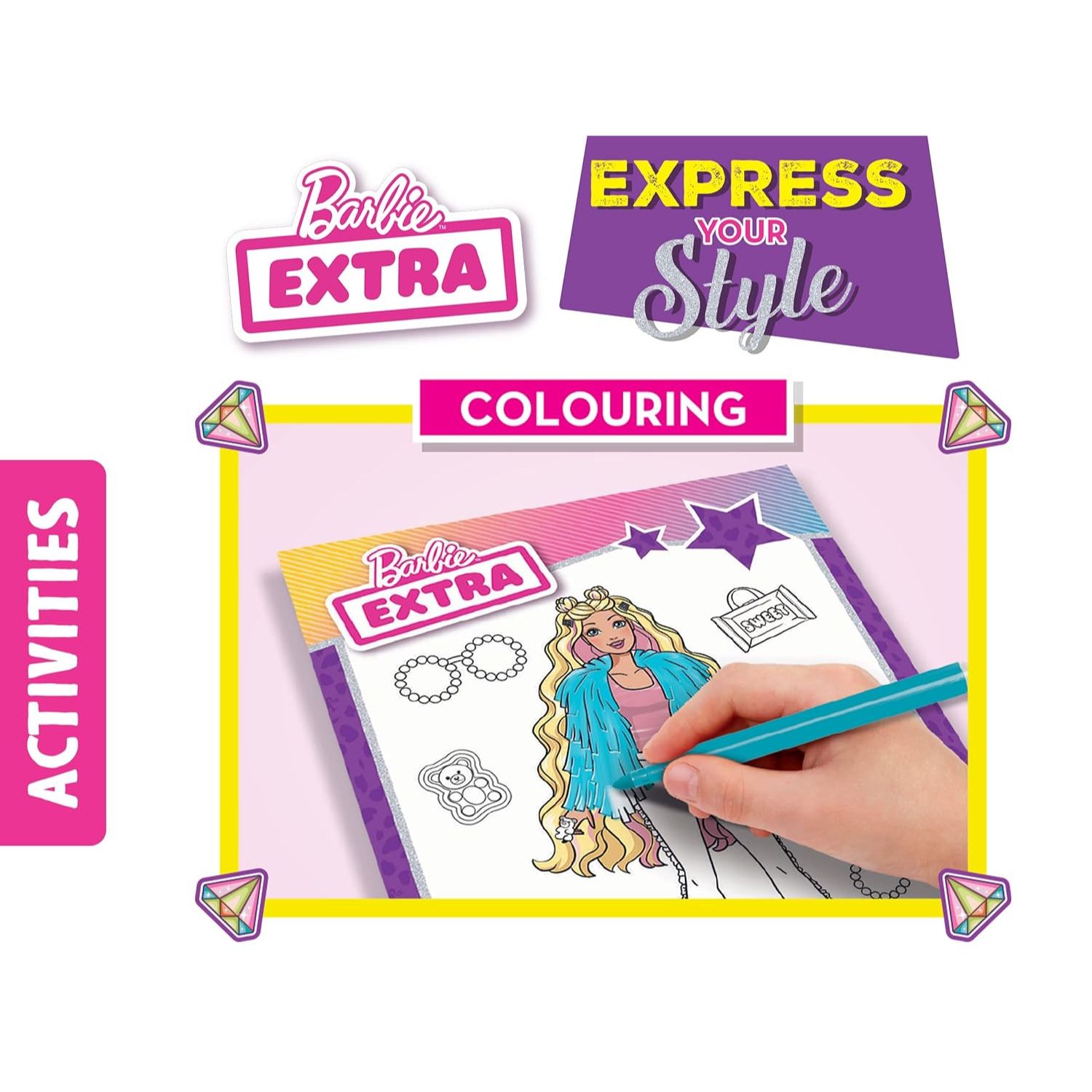 Barbie Sketch Book Express Your Style G For Gadget