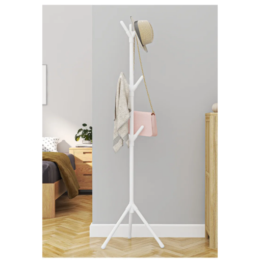 Καλόγερος 9 θέσεων 170 x 50 cm σε Λευκό Χρώμα
