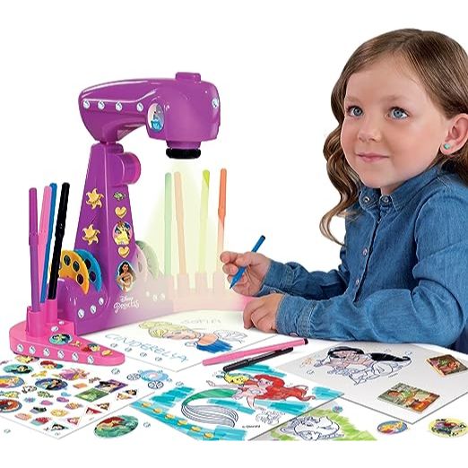Lisciani Disney Princess Projector Drawing School | G for Gadget
