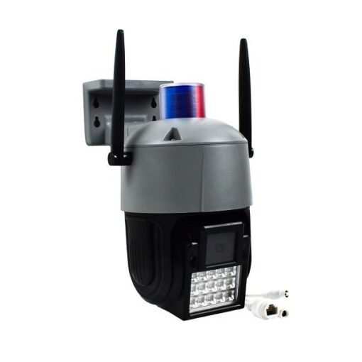 IP Κάμερα Ασφαλείας 1080P 3MP WiFi PTZ Dome 360° SK-R4515 – Γκρι, Μαύρο