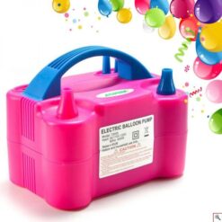 Φορητή Αντλία Αέρα για Φούσκωμα Μπαλονιών 600W OEM 73005 – Ροζ
