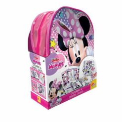 Σακίδιο Minnie Σχεδιάζω Και Χρωματίζω - Coloring And Drawing School - Lisciani