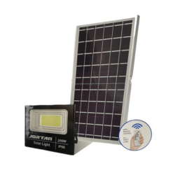 Ηλιακός προβολέας LED 200W με πάνελ και τηλεχειριστήριο Jortan