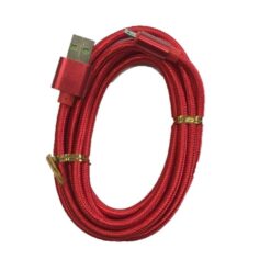 Καλώδιο φόρτισης και μεταφοράς δεδομένων KlGo S-51 USB 2.0 σε Micro USB 2m Κόκκινο
