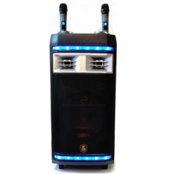 Σύστημα Karaoke με ασύρματo μικρόφωνo CH-126 σε μαύρο χρώμα