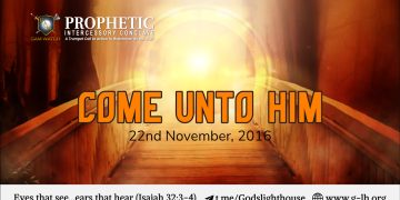 Come unto Him