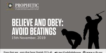Believe And Obey; Avoid Beatings