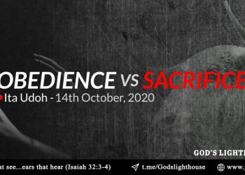 Obedience Versus Sacrifice