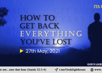 How To Get Back Everything You’ve Lost