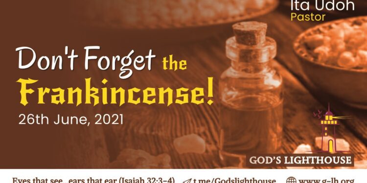 Don’t Forget the Frankincense!