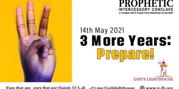 Three more Years: Prepare!