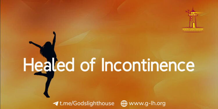 GT39 | Healed of Incontinence