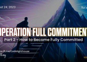 showing one who is committed by climbing up the mountain