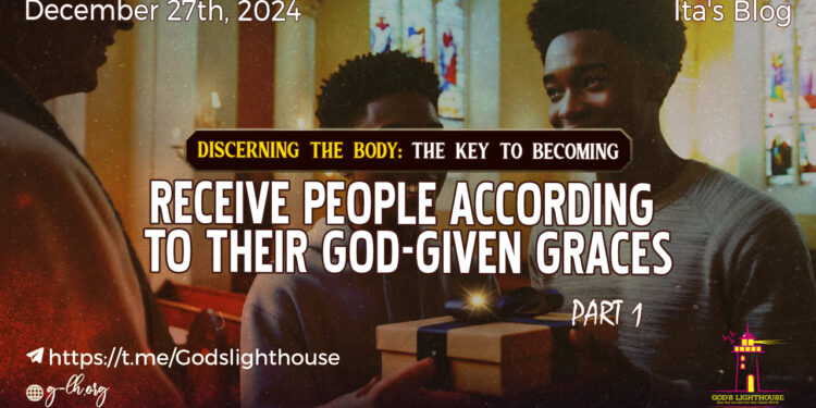 DISCERNING THE BODY: THE KEY TO BECOMING 1