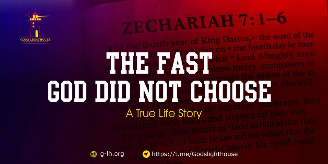 The Fast God Did Not Choose