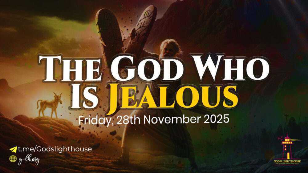 The God Who Is Jealous Image