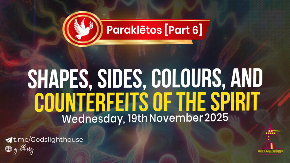 Parakletos [Part 6]: Shapes, Sides, Colours and Counterfeits of The Spirit Image
