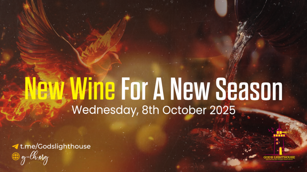 New Wine For A New Season