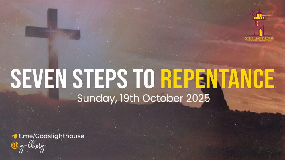 Seven Steps to True Repentance Image