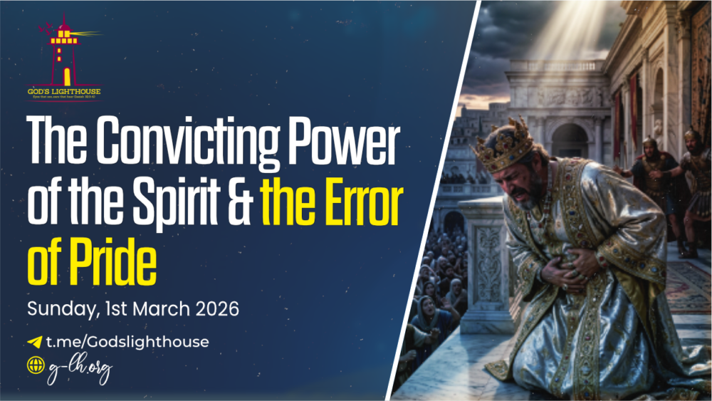 The Convicting Power of the Spirit & the Error of Pride Image