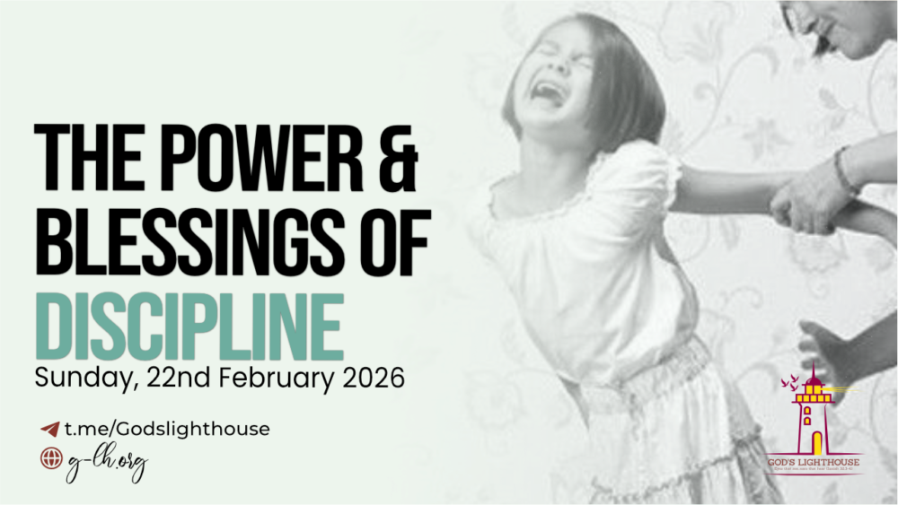 The Power & Blessings of Discipline Image