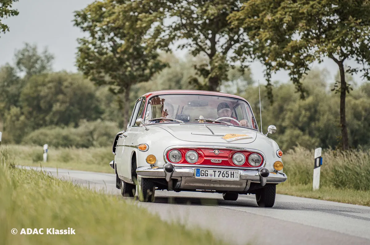 Tatra 603 bei der Oldtimer-Rallye – ADAC Klassik