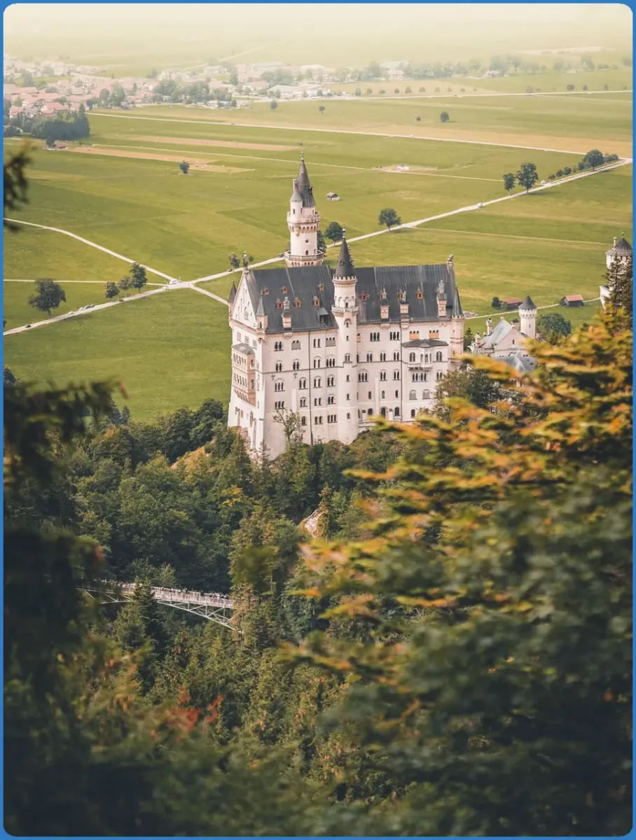 Schloss Neuschwanstein in Bayern