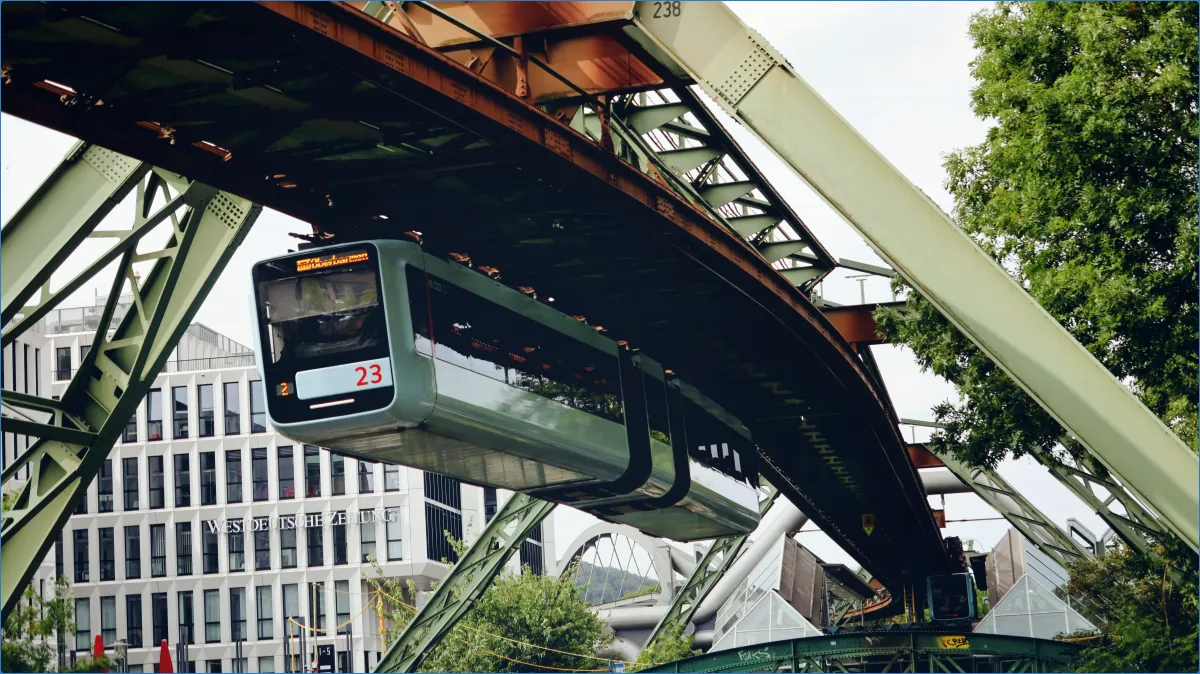 Schwebebahn in Wuppertal