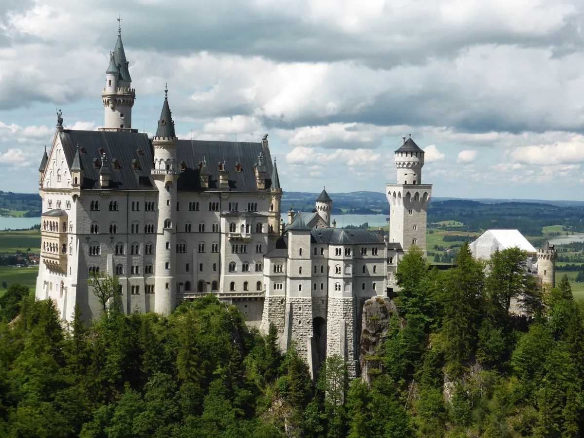 Schloss Neuschwanstein in Bayern
