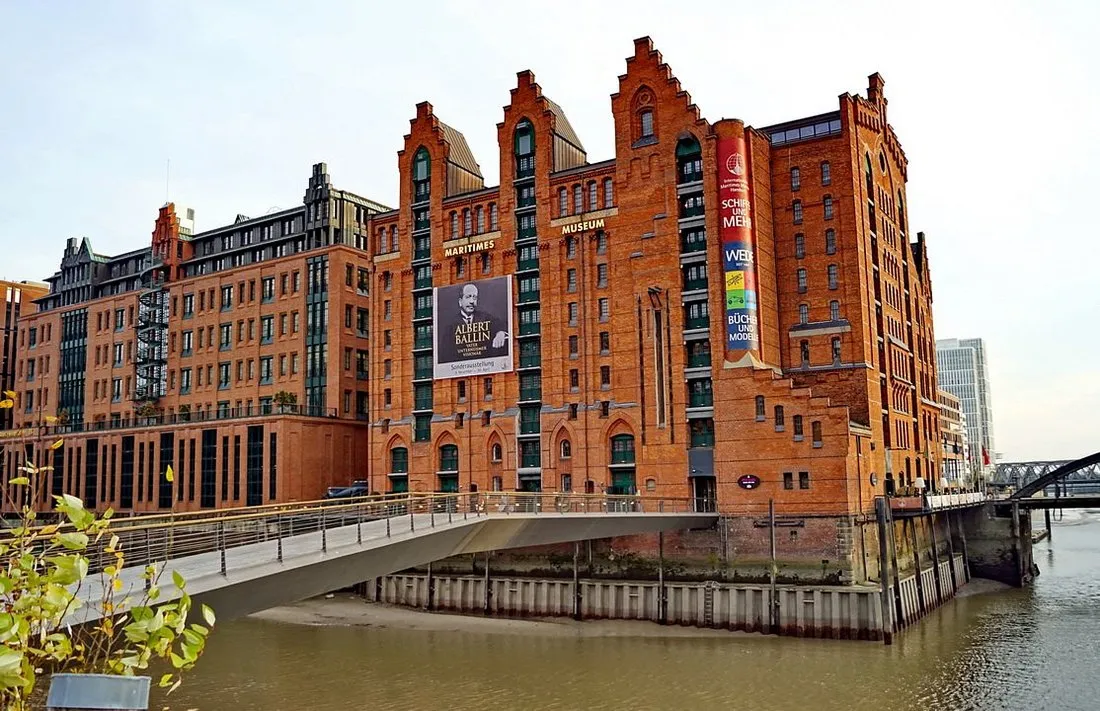 Backsteingebäude des Internationalen Maritimen Museums