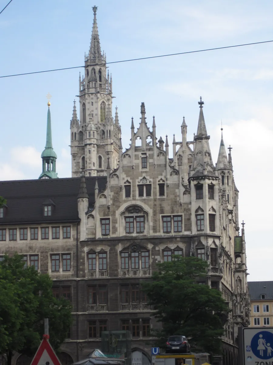 Gothic-style building with spires and ornate facade