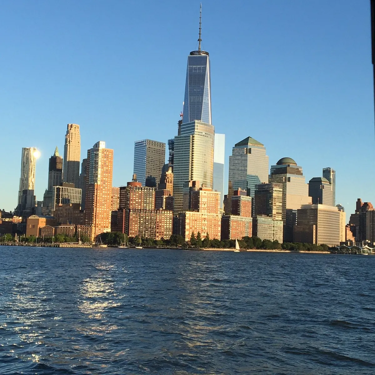 New York City skyline with One World Trade Center