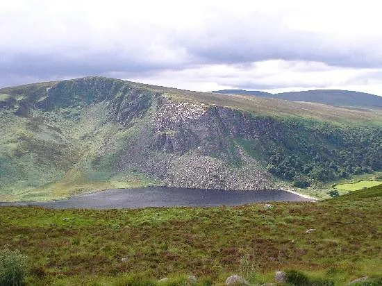 Hilltoptreks recreation base Dublin 1, view of Wicklow Mountains