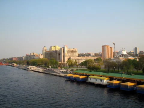 The Quay in Dnipropetrovsk