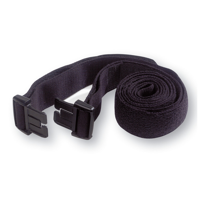 Chest / abdominal band button connection