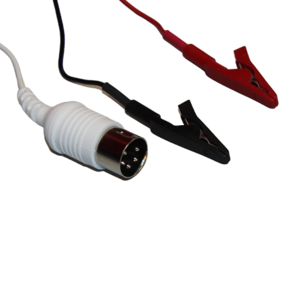 Cable with croco clip